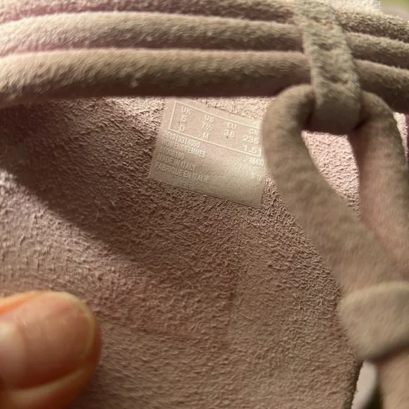 Clark pink Suede leather sandals - Picture 6 of 7